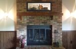 Trendy Decor 4U "Faith, Family and Friends" Framed Wall Art, Modern Home Decor Framed Print for Living Room