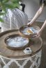 S/10 French Country Home Decor Collection (Includes an artificial plant, vase, trays, stool and side table)