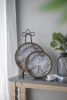 S/10 French Country Home Decor Collection (Includes an artificial plant, vase, trays, stool and side table)