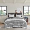 3 Piece Cotton Duvet Cover Set with Chenille Tufting